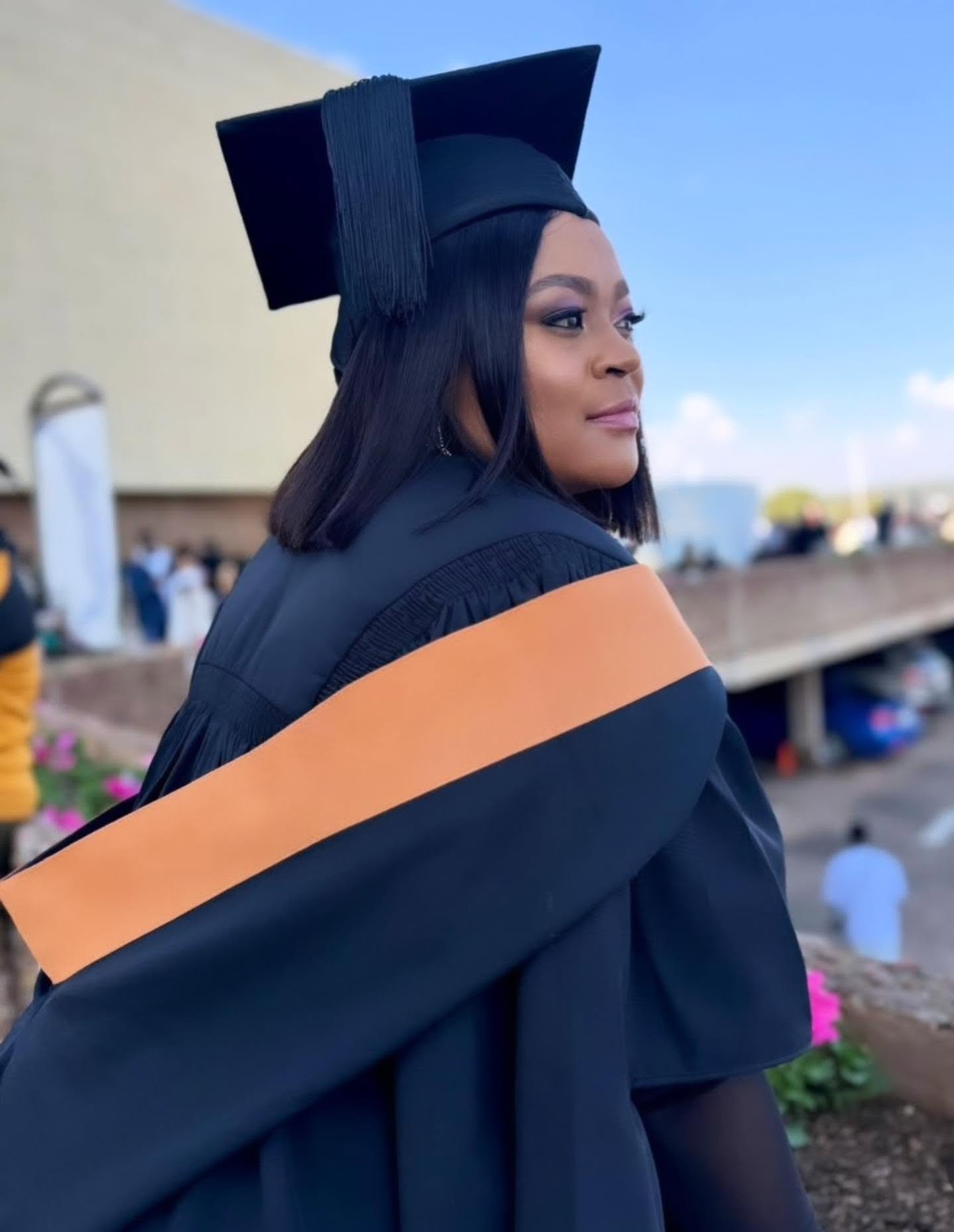 Maternity editorial makeup look from the Makeup by Zodwa public Instagram portfolio